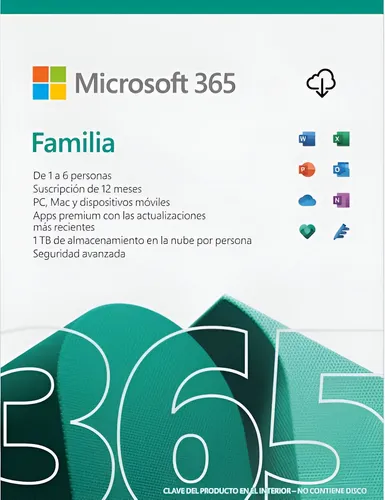 Microsoft Office 365 Family Subscription 12 Meses